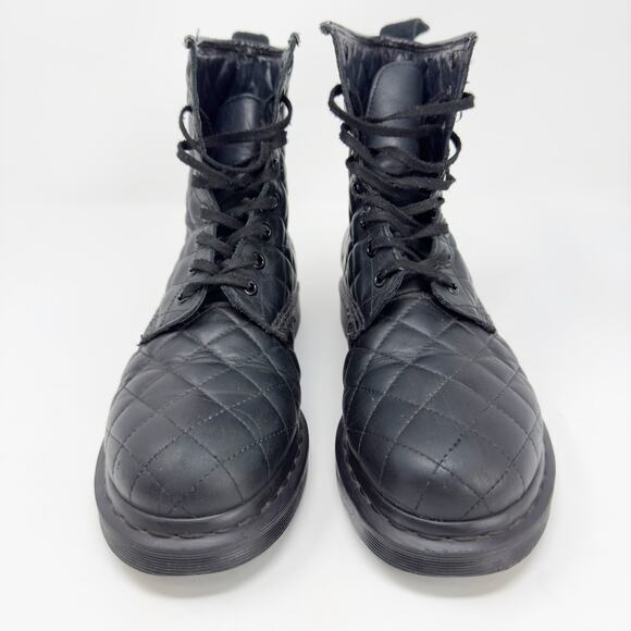 Dr. Marten's Quilted Black Leather Coralie Boot 39EU / 8W - Picture 3 of 8